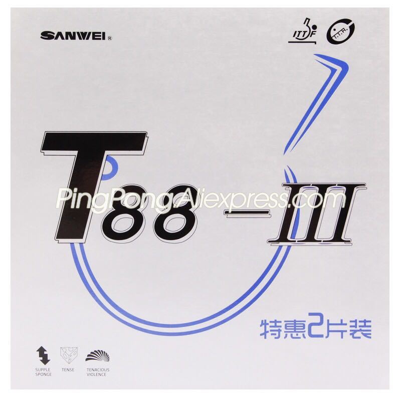 Table Tennis Vr - Original SANWEI T88-3 Table Tennis Rubber