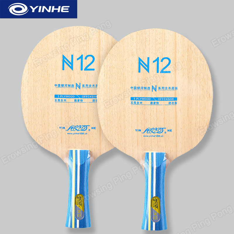 YINHE N12 5-Ply Pure Wood Tabl - đánh giá và giá Table Tennis Racket