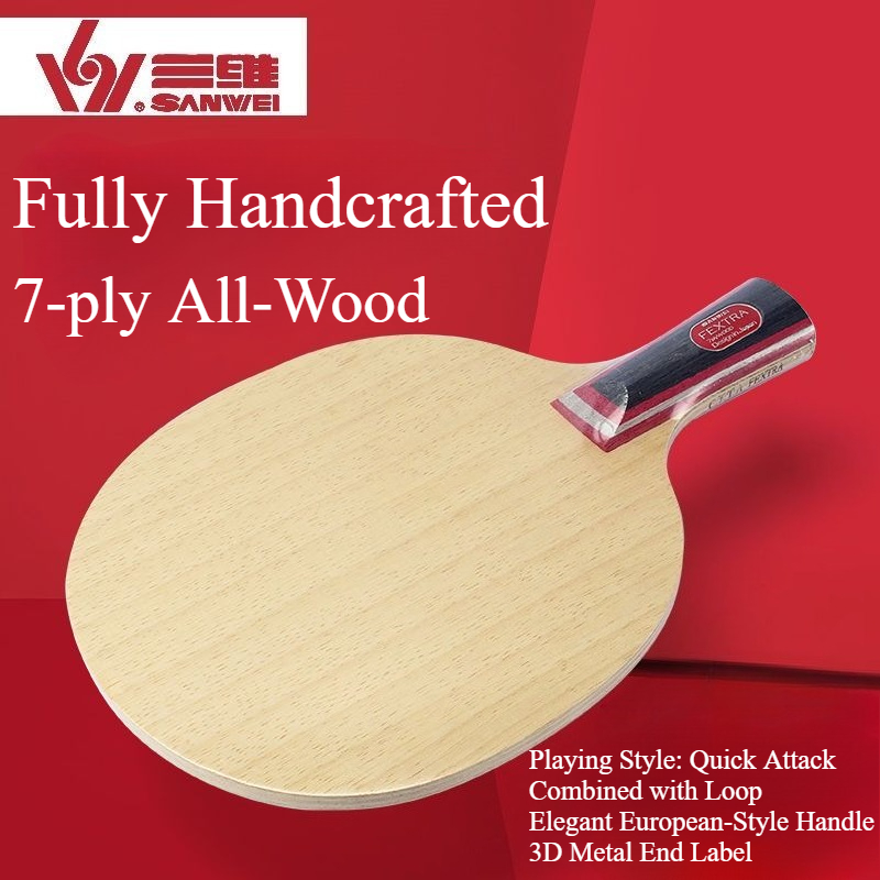 New SANWEI FEXTRA 7 Table Tenn - đánh giá và giá Table Tennis Racket