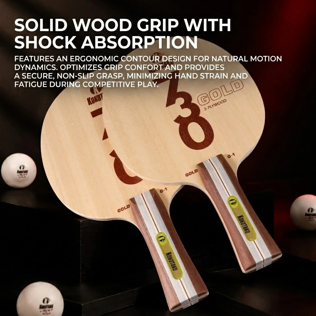 Kokutaku Table Tennis Blade FL - đánh giá và giá Table Tennis Racket