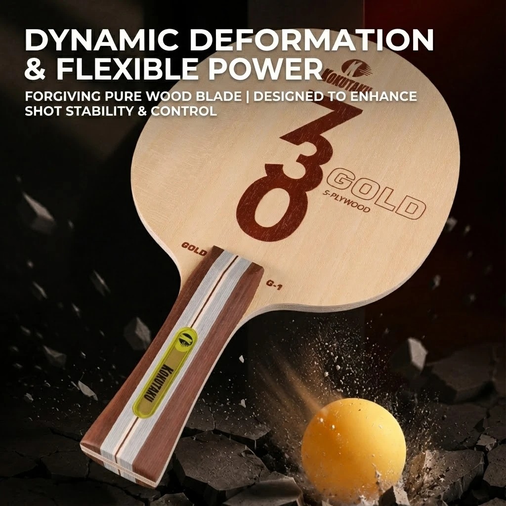 Kokutaku Table Tennis Blade FL - đánh giá và giá Table Tennis Racket