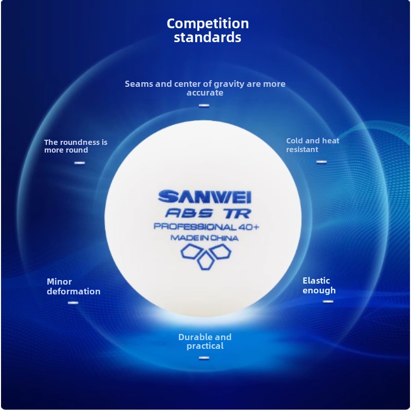 100 pcs Sanwei New Materials P - đánh giá và giá Table Tennis Vr