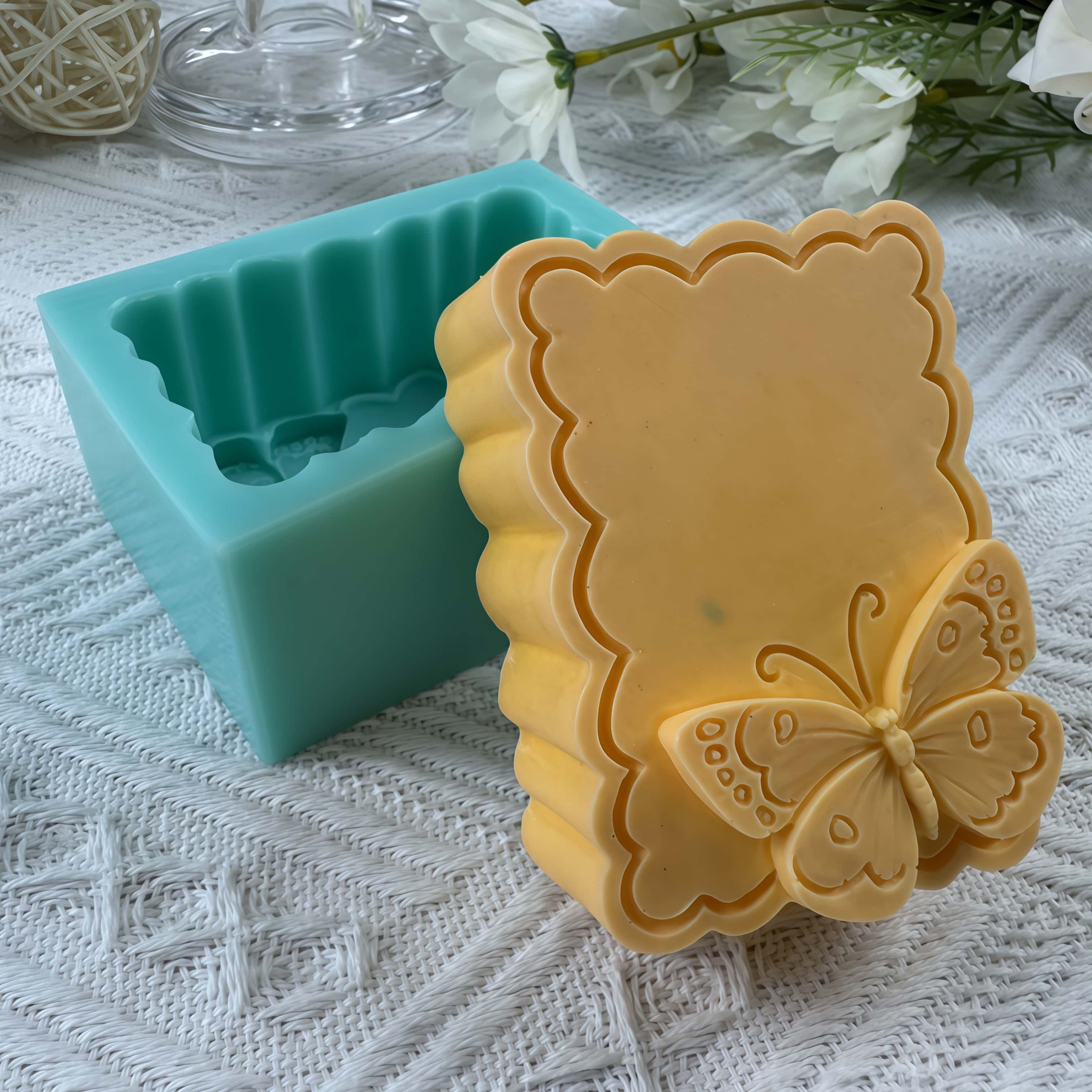Butterfly Flower Soap Mold DIY - đánh giá và giá Butterfly Rubber Sheet