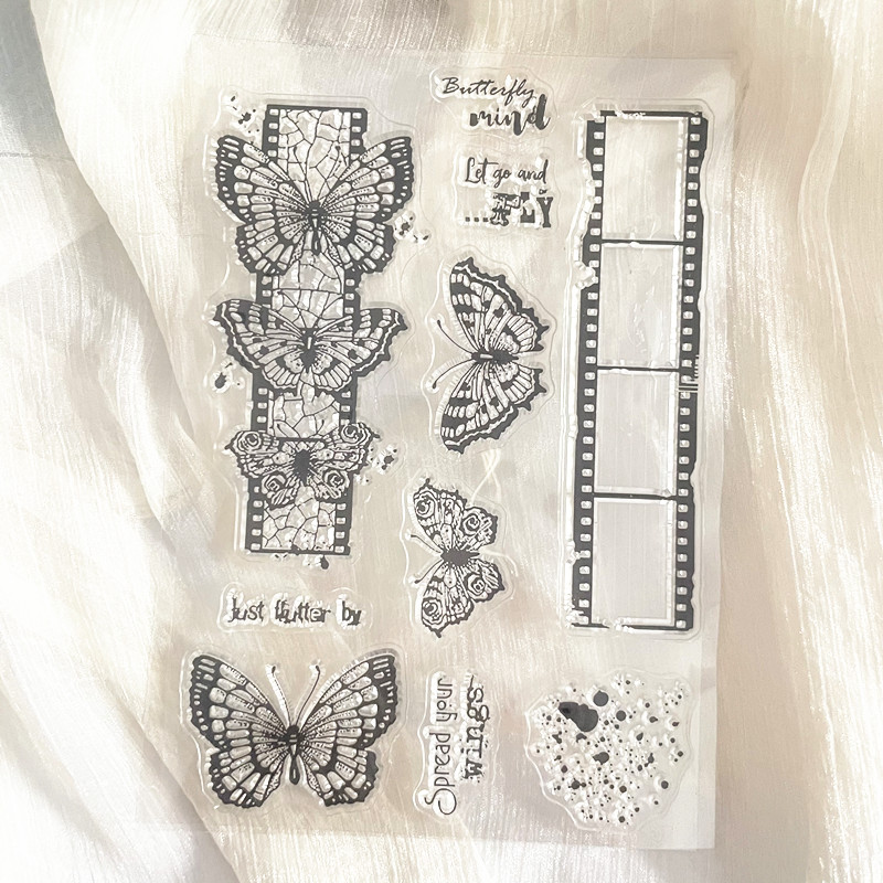 vintage background butterfly f - đánh giá và giá Butterfly Rubber Sheet