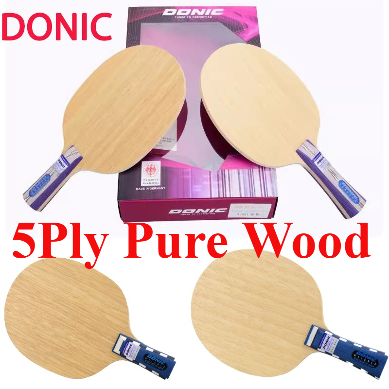 5Ply Pure Wood Ping Pong Paddl - đánh giá và giá Table Tennis Racket