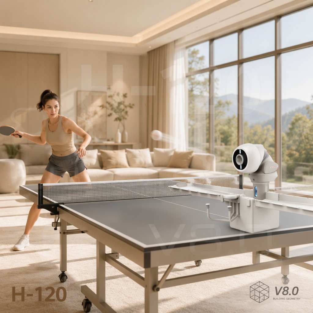 【CHIMU HOME】OMNI Smart Table T - đánh giá và giá Table Tennis Trainer