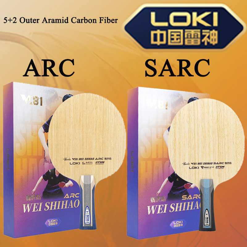 New LOKI W81 Series ARC SARC T - đánh giá và giá Table Tennis Racket