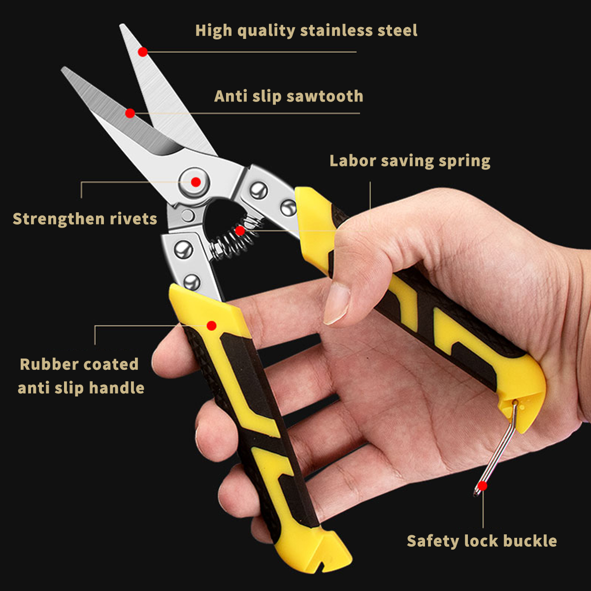 TUPI Industrial Aviation Snips - đánh giá và giá Butterfly Rubber Sheet